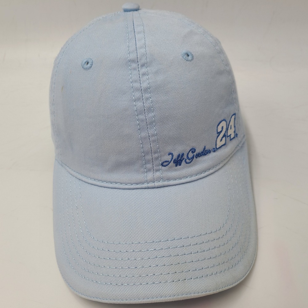 Vintage Women Jeff Gordon Hat Strapback Chase Blue NASCAR Racing #24 Logo Casual